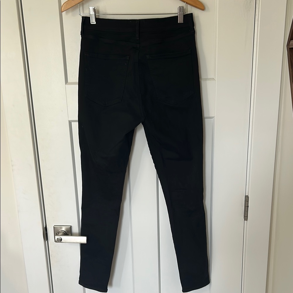 Agolde Women's Jet Black Skinny Jeans - Picture 6 of 7